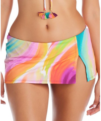 Women's Splash Out Skirted Hipster Bikini Bottoms Multi $43.45 Swimsuits