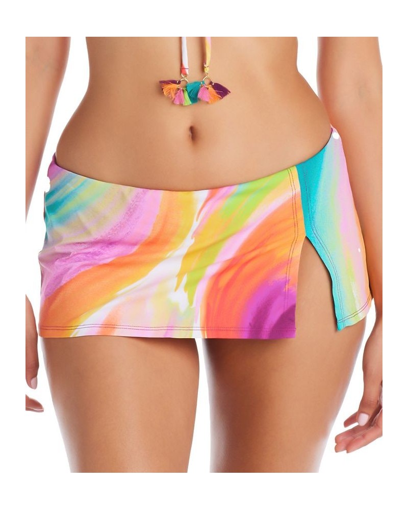 Women's Splash Out Skirted Hipster Bikini Bottoms Multi $43.45 Swimsuits