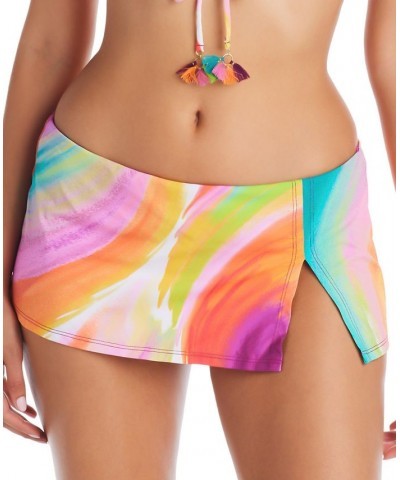 Women's Splash Out Skirted Hipster Bikini Bottoms Multi $43.45 Swimsuits