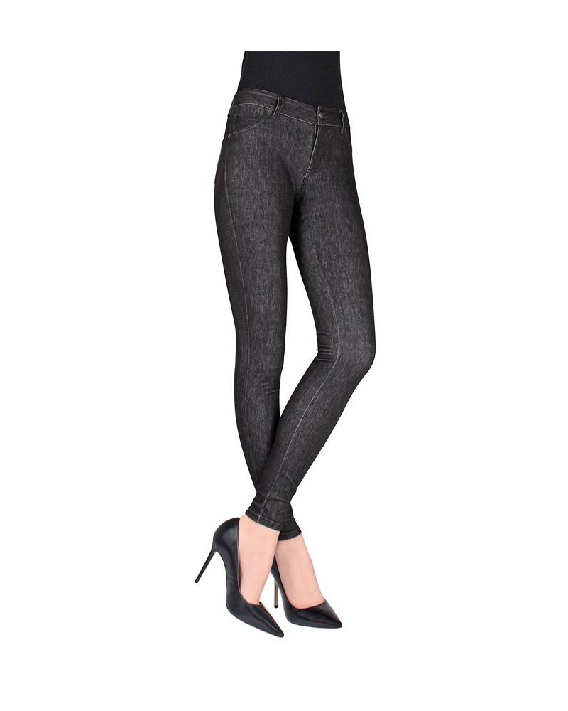 Women's Zipper Leggings Black $26.95 Pants