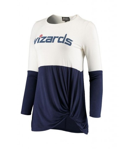 Women's Cream Washington Wizards In It To Win It Long Sleeve T-shirt Cream $23.21 Tops