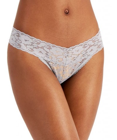 Lace Thong Underwear Lingerie Dark Mist $9.43 Panty