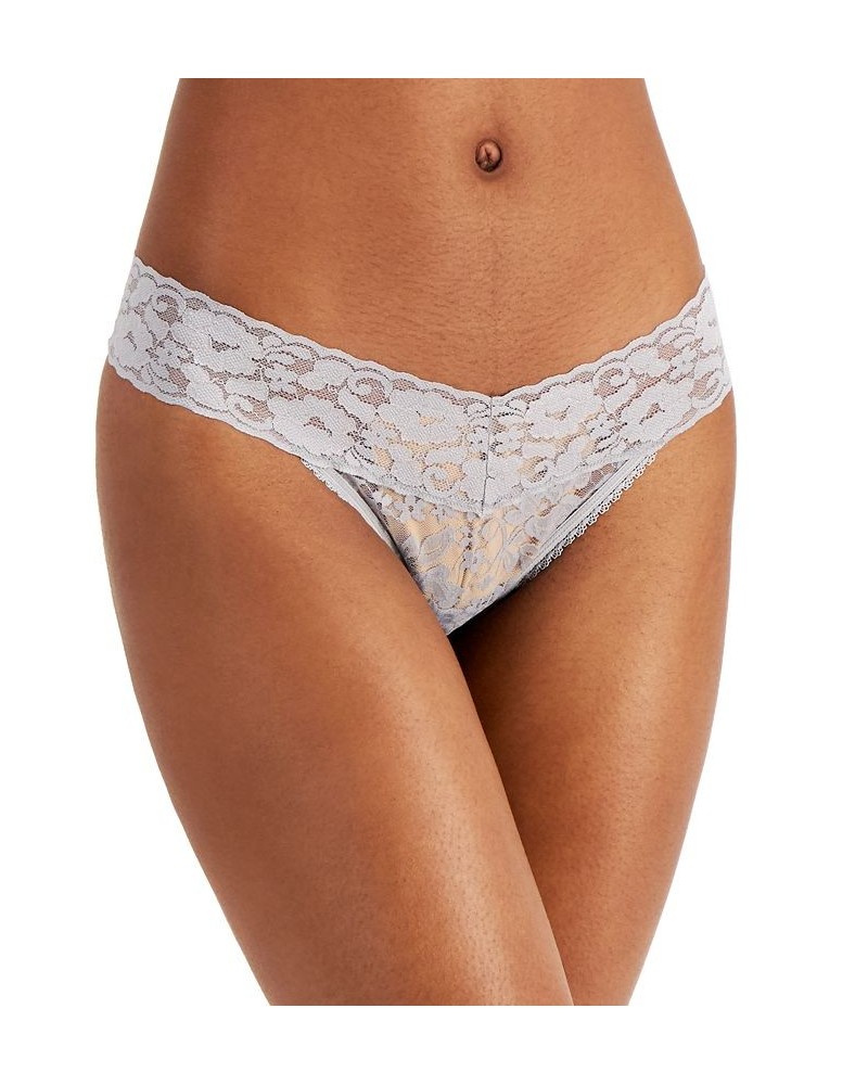 Lace Thong Underwear Lingerie Dark Mist $9.43 Panty