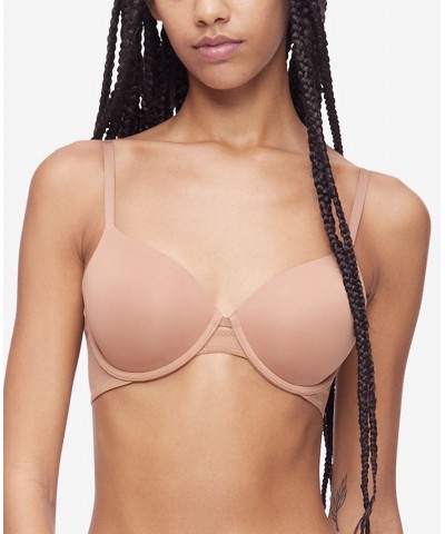 Women's Perfectly Fit Flex Lightly Lined Perfect Coverage Bra QF6617 Sandalwood $19.80 Bras