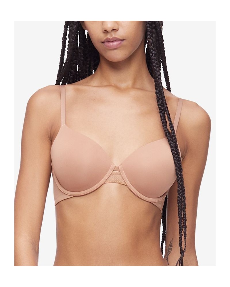 Women's Perfectly Fit Flex Lightly Lined Perfect Coverage Bra QF6617 Sandalwood $19.80 Bras