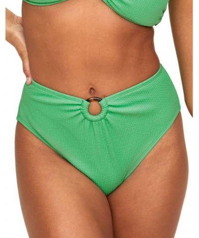 Sydney Women's Swimwear Panty Bottom Green $10.48 Swimsuits