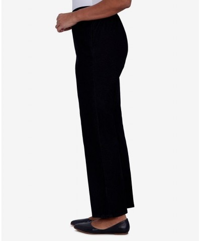 Petite Checking in Regular Fit Average Length Jeans Black $22.35 Jeans