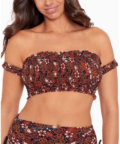 Women's Jasmine Mae Smocked Bikini Top Jasmine $37.72 Swimsuits