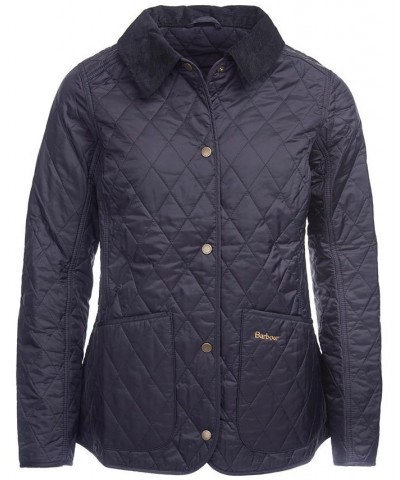 Women's Annandale Quilted Jacket Blue $92.00 Coats