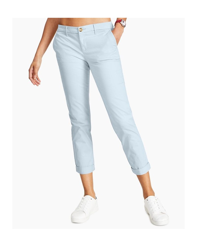 Women's TH Flex Hampton Cuffed Chino Straight-Leg Pants Breeze $24.00 Pants