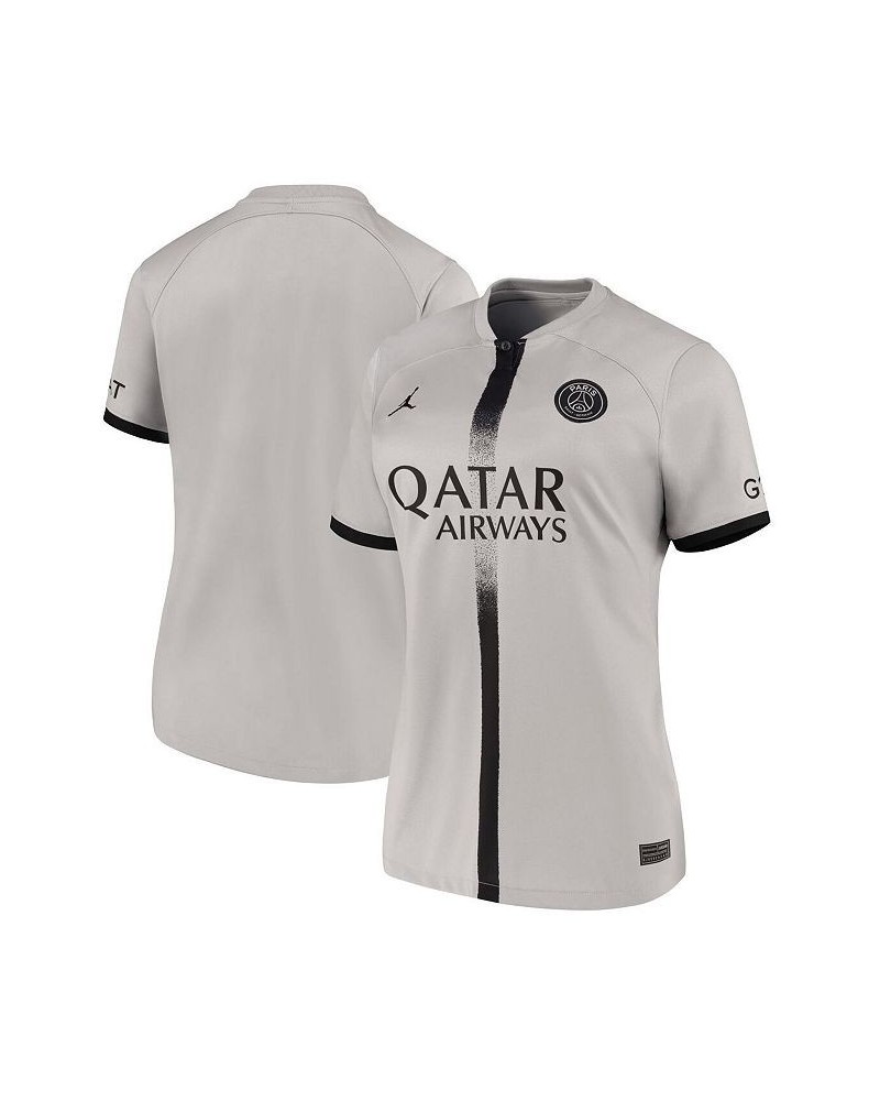 Women's Black Paris Saint-Germain 2022/23 Away Breathe Stadium Replica Blank Jersey Black $36.75 Jersey