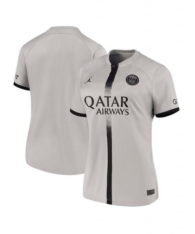 Women's Black Paris Saint-Germain 2022/23 Away Breathe Stadium Replica Blank Jersey Black $36.75 Jersey