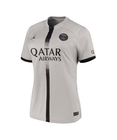 Women's Black Paris Saint-Germain 2022/23 Away Breathe Stadium Replica Blank Jersey Black $36.75 Jersey