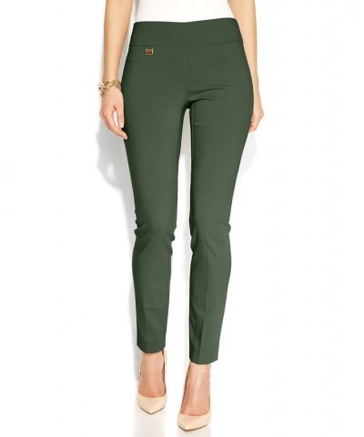 Women's Tummy-Control Pull-On Skinny Pants Regular Short and Long Lengths Rosedust $16.80 Pants