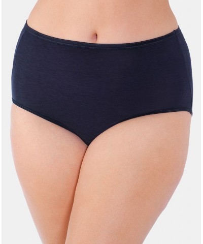 Women's Illumination Plus Size Satin-Trim Brief Underwear 13811 Black $9.57 Panty