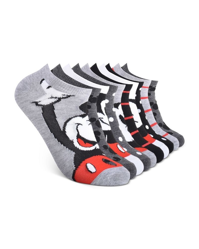 10-Pk. Mickey Mouse No-Show Socks Light Heather Grey, Red, White $17.68 Socks