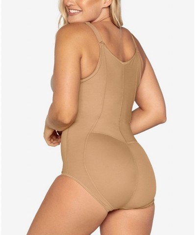 Women's Firm Tummy-Control WYOB Power Slim Faja Bodysuit Shaper 018478 Beige- Nude 01 $52.50 Shapewear