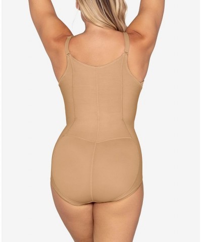 Women's Firm Tummy-Control WYOB Power Slim Faja Bodysuit Shaper 018478 Beige- Nude 01 $52.50 Shapewear