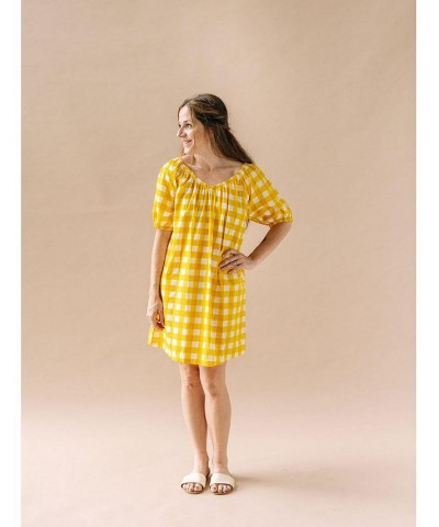 Women's Parker House Dress Golden gingham $35.40 Dresses