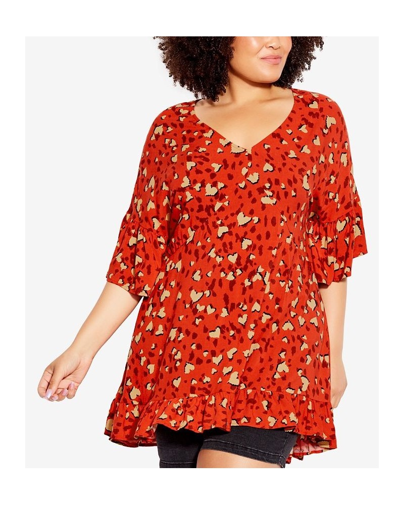 Plus Size Parker Tunic Lovey Dovey $28.98 Tops