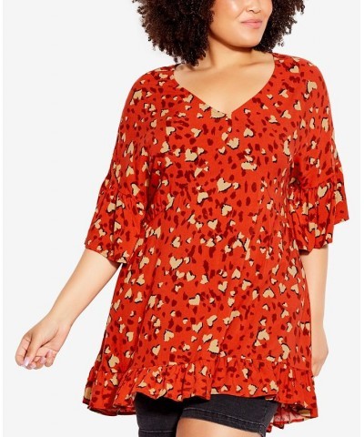 Plus Size Parker Tunic Lovey Dovey $28.98 Tops