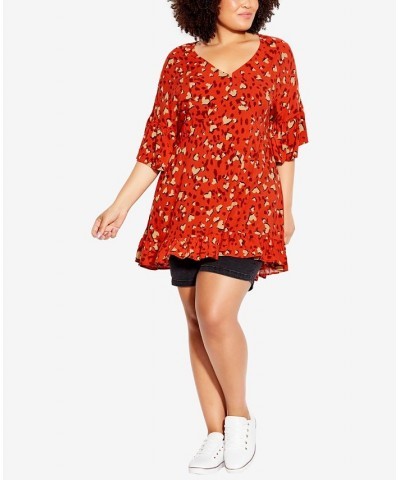 Plus Size Parker Tunic Lovey Dovey $28.98 Tops