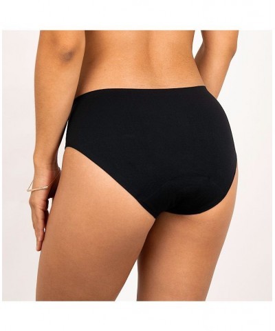 Leak proof Seamless Brief - Heavy Absorbency Volcanic black $20.64 Panty