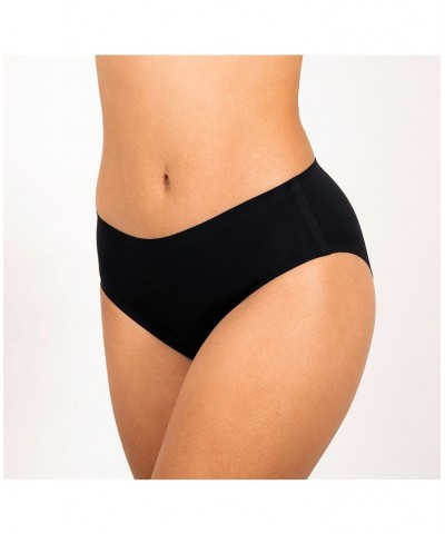 Leak proof Seamless Brief - Heavy Absorbency Volcanic black $20.64 Panty