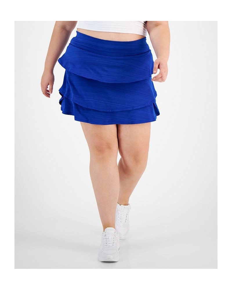 Flounce Skort XS-4X Blue $11.25 Shorts