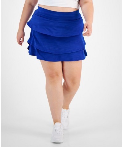 Flounce Skort XS-4X Blue $11.25 Shorts