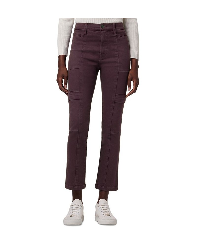 Women's High-Rise Utility Cargo Pants Winetasting $58.42 Jeans