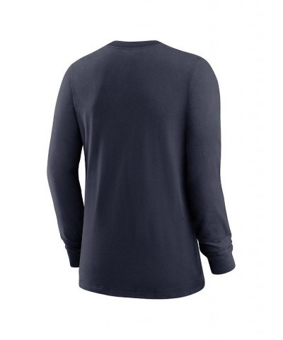 Women's Navy Chicago Bears Prime Split Long Sleeve T-shirt Navy $29.99 Tops