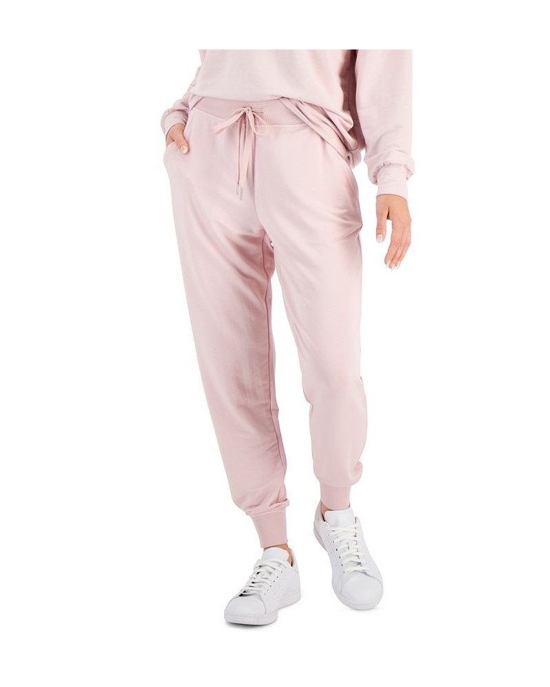 Women's SKECHLUXE™ Restful Crewneck & Drawstring Jogger Pants Pink $13.50 Pants