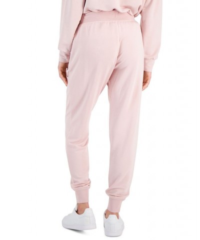 Women's SKECHLUXE™ Restful Crewneck & Drawstring Jogger Pants Pink $13.50 Pants