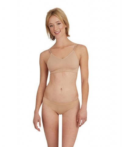 Seamless Clear Back Bra Tan/Beige $19.70 Bras