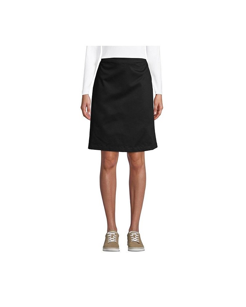 School Uniform Women's Blend Chino Skort Above Knee Black $18.88 Skirts