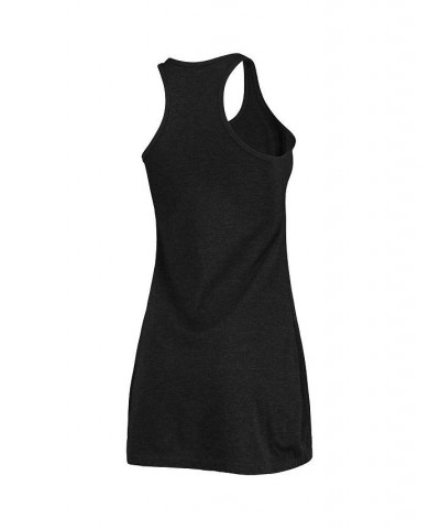 Women's Heathered Black Sacramento Kings Tri-Blend Hardwood Classics Racerback Tank Dress Black $28.59 Dresses