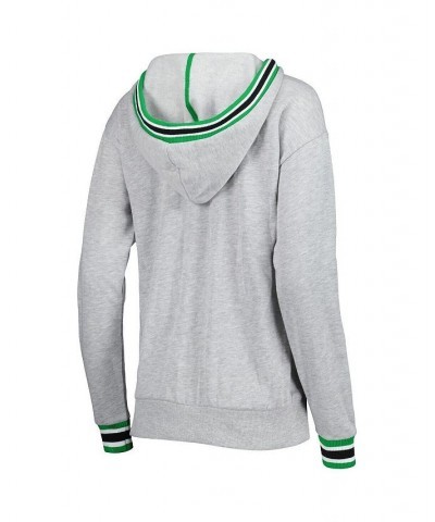 Women's Heathered Gray Oregon Ducks Andy V-Neck Pullover Hoodie Heathered Gray $27.95 Sweatshirts