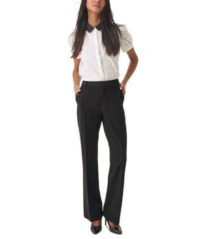 Women's Flared Career Sailor Pants Black $34.82 Pants