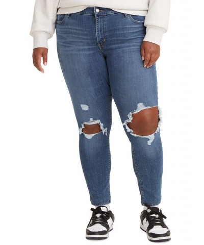 Trendy Plus Size 711 Skinny Jeans Lapis Decibel $36.39 Jeans