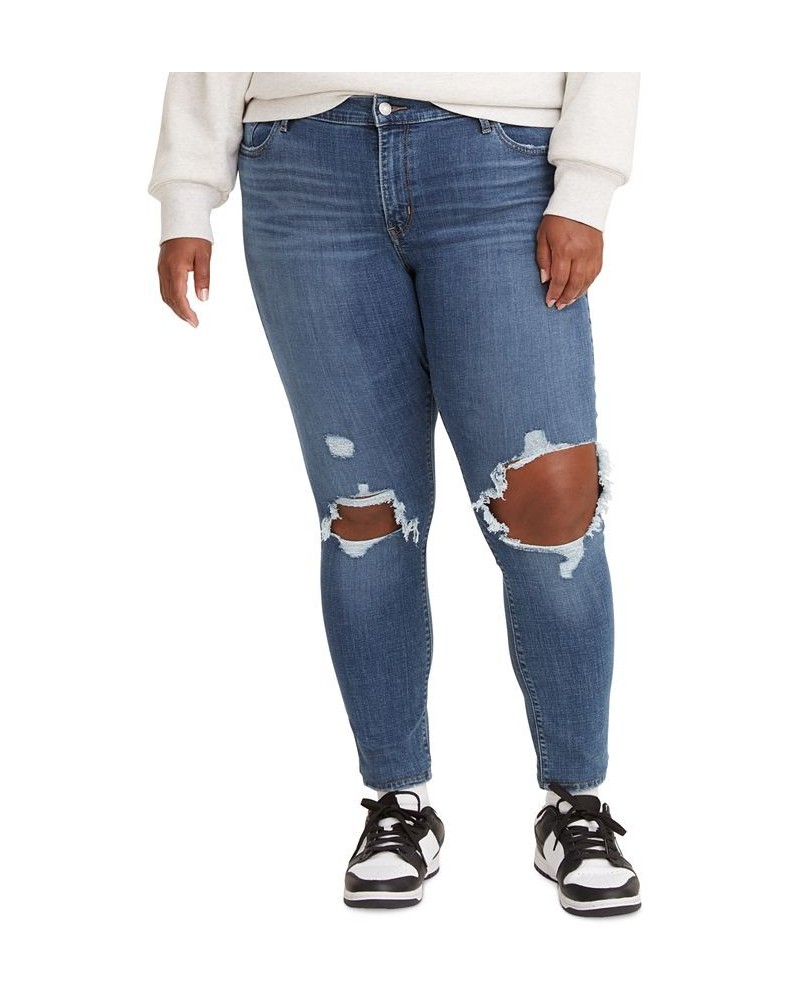 Trendy Plus Size 711 Skinny Jeans Lapis Decibel $36.39 Jeans