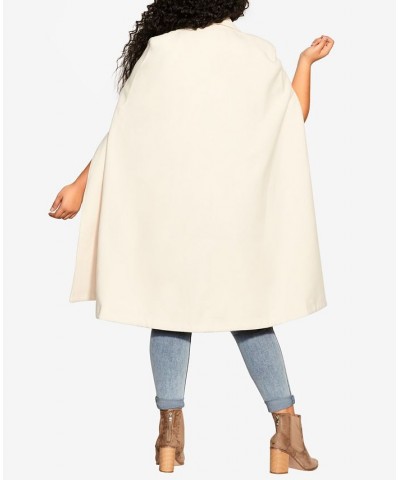 Trendy Plus Size Gigi Coat Cream $67.89 Coats