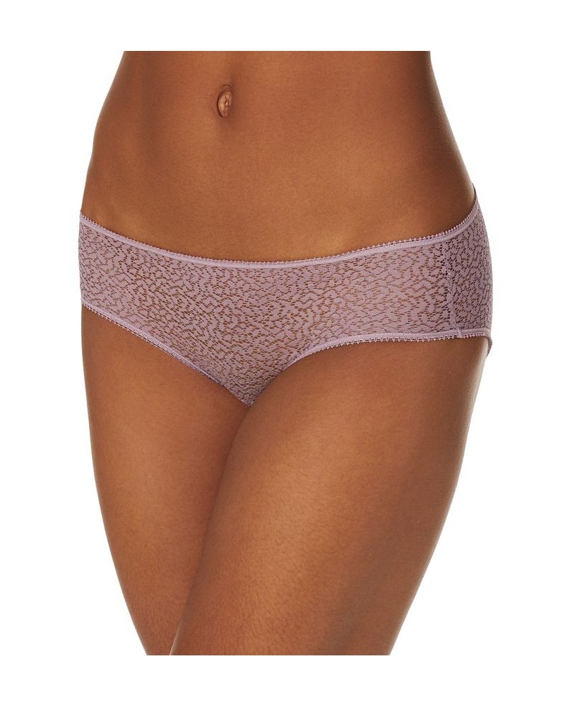 Modern Lace Sheer Hipster Underwear DK5014 Purple $11.04 Underwears