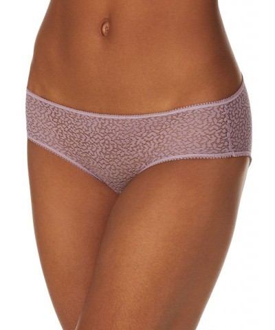 Modern Lace Sheer Hipster Underwear DK5014 Purple $11.04 Underwears