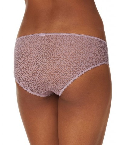 Modern Lace Sheer Hipster Underwear DK5014 Purple $11.04 Underwears