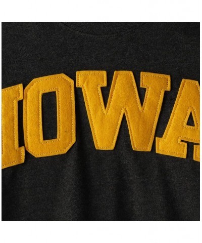 Women's Black Iowa Hawkeyes Plus Size Two-Hit Canyon Long Sleeve T-shirt Black $32.99 Tops