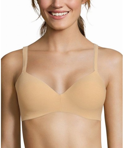 Ultimate Soft T-Shirt Concealing Wirefree Bra with Cool Comfort HU03 In The Navy $12.60 Bras