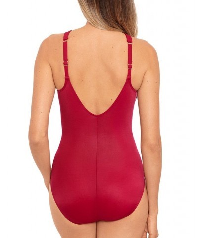 Rock Solid Aphrodite One-Piece Swimsuit Grenadine $83.16 Swimsuits