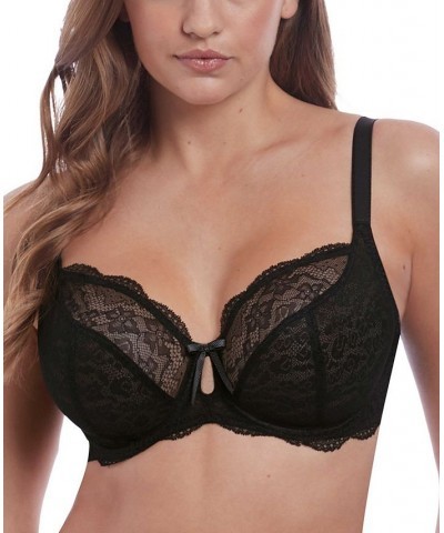 Fancies Underwire Plunge Bra Black $32.20 Bras