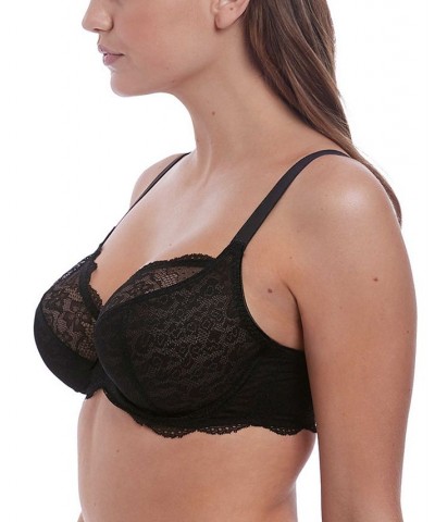 Fancies Underwire Plunge Bra Black $32.20 Bras